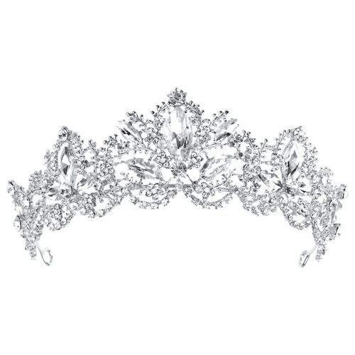 Didder Silver Tiaras for Women Bridal Tiara, Crystal Tiaras and Crowns for Women Princess Tiaras for Girls Birthday Crown for Prom Wedding Party Halloween Costume Hair Accessories Christmas Gift Didder Silver Tiaras for Women Bridal Tiara, Crystal Tiaras and Crowns for Women Princess Tiaras for Girls Birthday Crown for Prom Wedding Party Halloween Costume Hair Accessories Christmas Gift