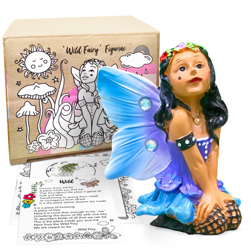 Indoor Fairy Figurine - Miniature Fairy Garden Accessory, Fairy Cake Topper, Mini Collectible Ornament, Versatile Fairy is a gorgeous Outdoor Garden Decoration, Indoor Ornament or Cake Decoration Indoor Fairy Figurine - Miniature Fairy Garden Accessory, Fairy Cake Topper, Mini Collectible Ornament, Versatile Fairy is a gorgeous Outdoor Garden Decoration, Indoor Ornament or Cake Decoration