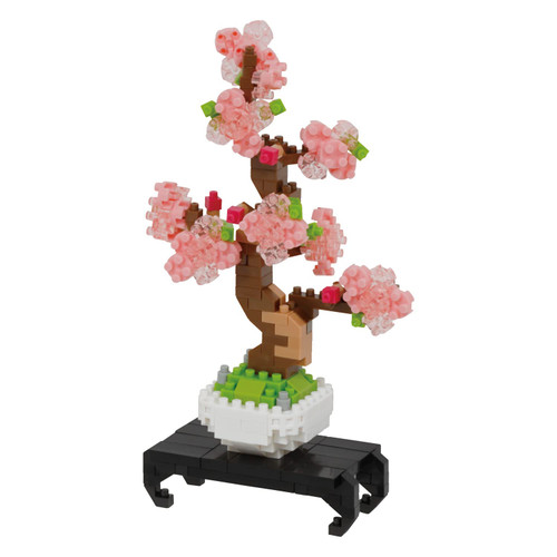 nanoblock - Bonsai Sakura [Culture], Sight to See Series Building Kit