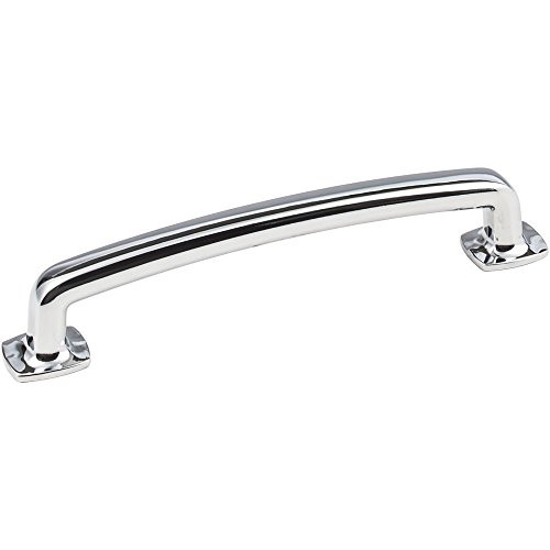 Jeffrey Alexander MO6373-128PC Belcastel 1 Collection Pull, Polished Chrome