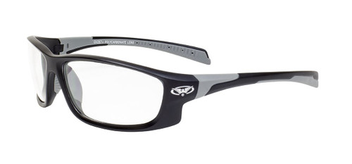 Global Vision Eyewear Hercules 5 Safety Glasses with Matte Black Frames and Clear Lenses Global Vision Eyewear Hercules 5 Safety Glasses with Matte Black Frames and Clear Lenses