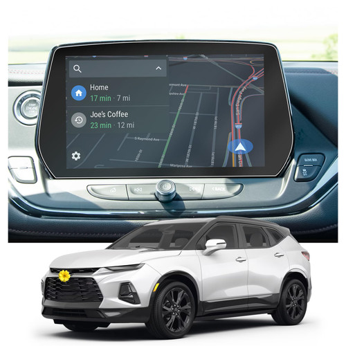 CDEFG for 2023 2024 Chevy Blazer 10.2-Inch Screen Protector for 2023 2024 Blazer Screen Protector Foils Navigation Radio Touch Screen Display Screen Protective Film 2023 2024 Chevy Blazer Accessories, 2PCS