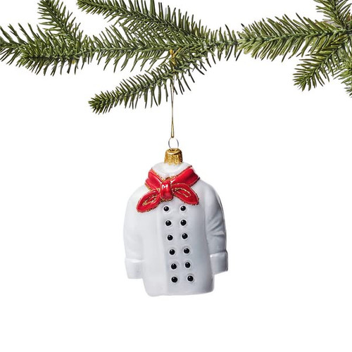 Sur La Table Chef Coat Ornament, White