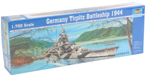 Trumpeter 1/700 German Tirpitz Battleship 1943 Model Kit