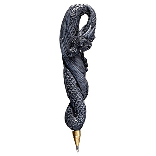 Design Toscano Gargoyles and Dragons Dermott Sculptural Pen Design Toscano Gargoyles and Dragons Dermott Sculptural Pen
