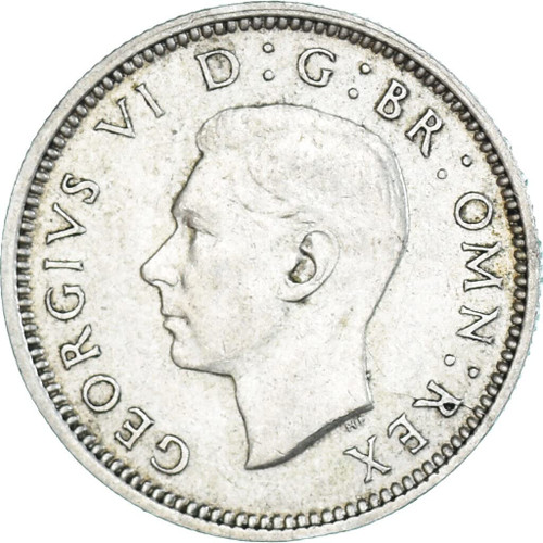 1937-1947 British Sixpence Silver Coin Issued Under King George VI. "Six Pence In Her Shoe" Wedding Tradition Coin. Sixpence Graded By Seller Circulated/Worn Condition 1937-1947 British Sixpence Silver Coin Issued Under King George VI. "Six Pence In Her Shoe" Wedding Tradition Coin. Sixpence Graded By Seller Circulated/Worn Condition