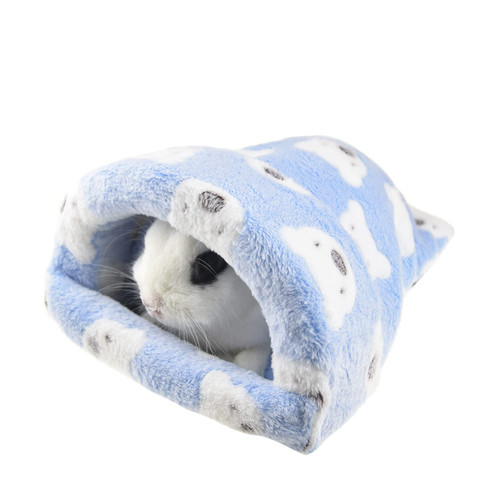 FLAdorepet Rat Hamster House Bed Winter Warm Fleece Small Pet Squirrel Chinchilla Rabbit Guinea Pig Bed House Cage Nest Hamster Accessories (L, Blue) FLAdorepet Rat Hamster House Bed Winter Warm Fleece Small Pet Squirrel Chinchilla Rabbit Guinea Pig Bed House Cage Nest Hamster Accessories (L, Blue)