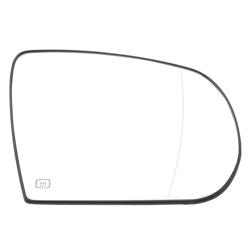 Dasbecan Passenger Right Side Glass with Backing Holder Heated Rearview Mirror Glass Compatible with Jeep Cherokee Compass Replaces# 68228918AA 68228912AA 68228910AA Dasbecan Passenger Right Side Glass with Backing Holder Heated Rearview Mirror Glass Compatible with Jeep Cherokee Compass Replaces# 68228918AA 68228912AA 68228910AA