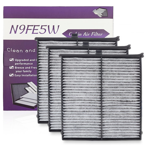 NWF811 Cabin air filter for Mazda 3,6,CX-5, Replacement for CF11811,KD45-61-J6X (Carbon,3 Pack) NWF811 Cabin air filter for Mazda 3,6,CX-5, Replacement for CF11811,KD45-61-J6X (Carbon,3 Pack)