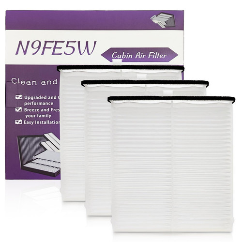 NWF811 Cabin air filter for Mazda 3,6,CX-5, Replacement for CF11811,KD45-61-J6X (White,3 Pack) NWF811 Cabin air filter for Mazda 3,6,CX-5, Replacement for CF11811,KD45-61-J6X (White,3 Pack)