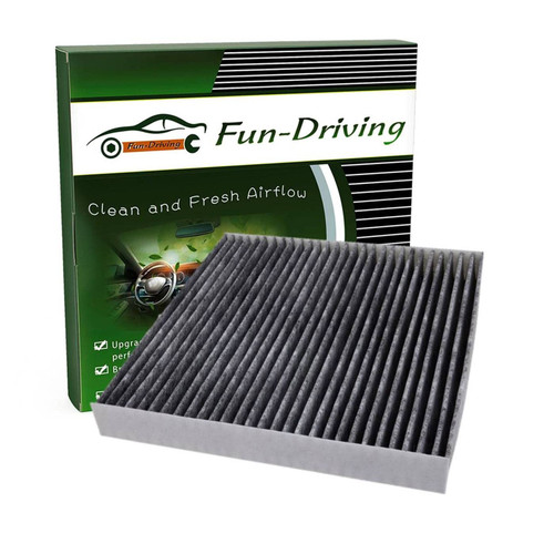 FD237 Cabin Air Filter for MICRA(2015-2019), NV200(2017-2021), VERSA(2014-2020), VERSA NOTE(2014-2019),Replace CF12237,27277-1KK0A.