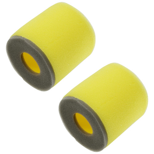 Caltric 2x Air Filter Cleaner compatible with Suzuki LT-Z250 QuadSport Z 2004 2005 2006 2007-2009