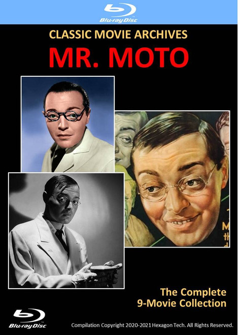 Mr. Moto Film Collection, All 9 Movies [1 Blu-ray Disc]