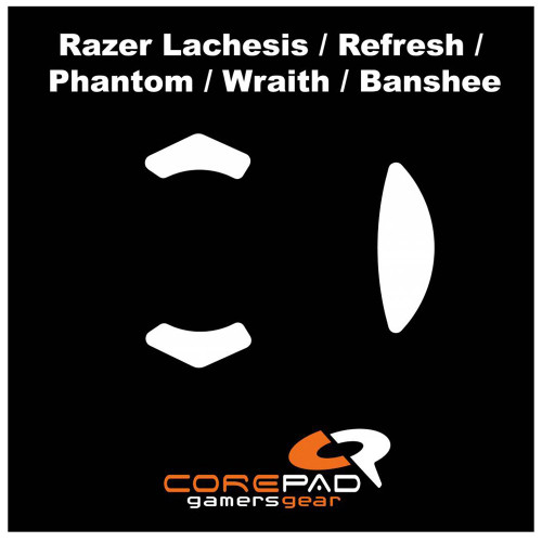 Corepad [Gaming Mouse Feet] Skatez for Razer Lachesis/Refresh/Phantom/Wraith/Banshee CS27730