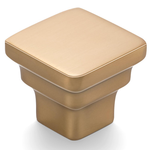 COTYKILEY 10 Pack Champagne Bronze Kitchen Cabinet Knobs Drawer Pulls Solid Drawer Knobs Dresser Knobs Gold Cabinet Hardware Knobs for Dresser Drawers