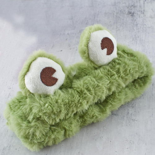 Jowmoy Frog Headband,Light Green Frog Eye Elastic Headband, Headband to Wash Face for Women Makeup Shower Spa Headband Jowmoy Frog Headband,Light Green Frog Eye Elastic Headband, Headband to Wash Face for Women Makeup Shower Spa Headband