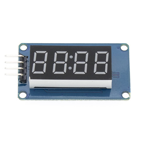 TM1637 4 Bits Digital LED Display Module Suitable for arduino 7 Segment 0.36Inch Clock RED Anode Tube Four Serial Driver Board Pack
