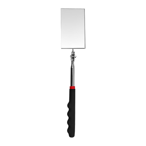 homfanseec Telescoping Inspection Mirror, Rectangle Telescopic Mechanics Mirror with Extended Handle, Telescoping Mirror Tool Under Vehicle Inspection Mirror for Checking Vehicle Condition