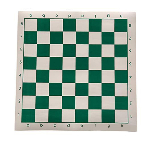 KASCLINO Tournament Chess Mat, PU Leather Tournament Roll Up Chess Board, Chess Rollable Chessboard, Lightweight & Non Slip, Chess Mat for Kids and Adults(Size:42cm)