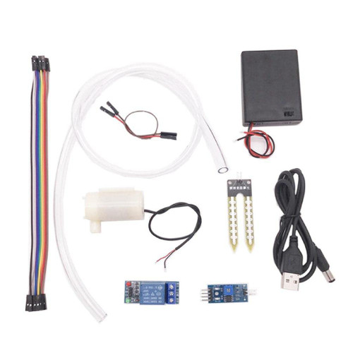 DIY Automatic Irrigation Watering System Soil Moisture Sensors Set for Home Garden Yard Lawn Potted Plant Garden Watering System