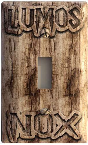 PP4U Lumos Nox Printed Light Switch Cover
