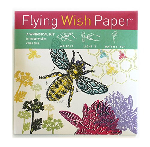 Flying Wish Paper - Write it., Light it, & Watch it Fly - JUST BEE - 5" x 5" - Mini Kits