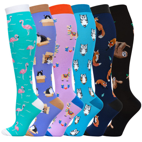 LEVSOX Compression Socks Women and Men, 20-30mmHg, Best for Nurses, Travel, Pregnancy