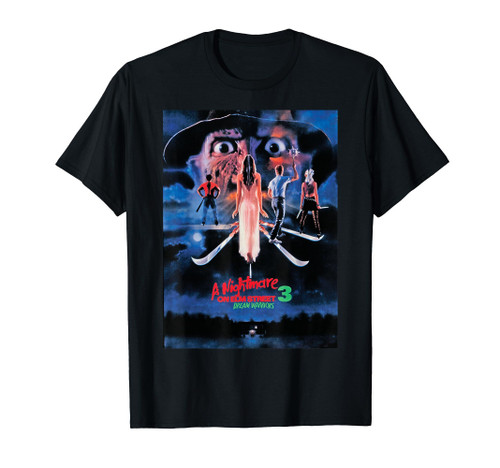 A Nightmare On Elm Street 3 Dream Warriors Poster T-Shirt