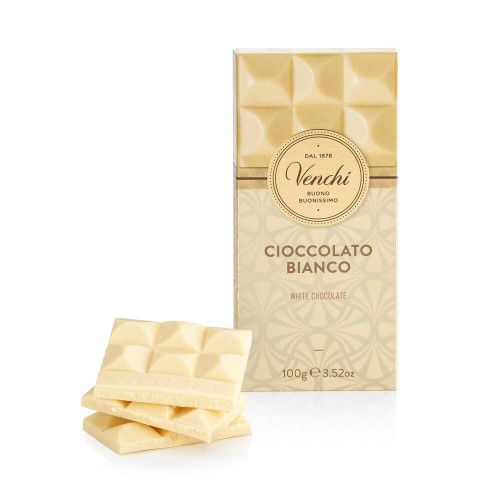 Venchi White Chocolate Bar Gluten Free 3.52oz Venchi White Chocolate Bar Gluten Free 3.52oz