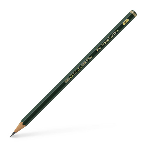 Faber-Castell 5H Castell 9000 Graphite Single Pencil