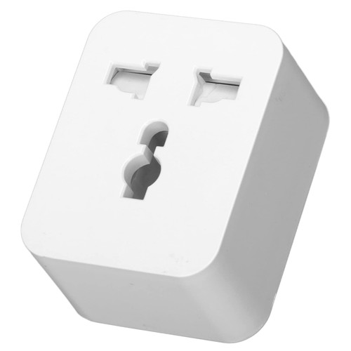 Tgoon Smart Plug WiFi Outlet, Smart Socket US Plug AC 100 to 240V Schedule and Timer Function Flame Retardant PC Smart Plug 15A for Travel, WiFi Outlet for Home