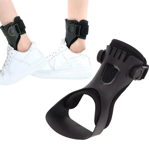 Ankle Brace, Ankle Support Brace for Ankle Sprains, Maintain Balance Lightweight Ankle Support Brace Drop Foot Brace Foot Drop Orthosis, Ankle Brace for Basketball Soccer Volleyball (M Right Foot)