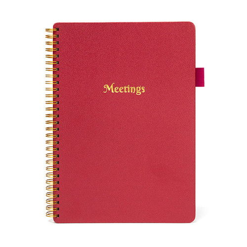 SARDFXUL Meeting Notebook with Action Item Meeting Planner Organizer for Office Meeting Agenda Book Spiral Meeting Notes Notebook