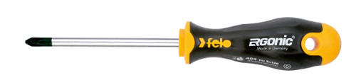 Ergonic PH2 x 4" Phillips Screwdriver-round