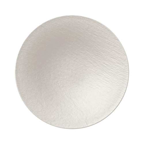 Villeroy & Boch Manufacture Rock Blanc Deep/Rim Bowl, 11.5 in, Premium Porcelain, White Villeroy & Boch Manufacture Rock Blanc Deep/Rim Bowl, 11.5 in, Premium Porcelain, White