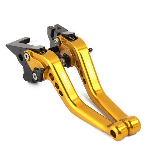 PRASHANT Motorcycle Clutch Lever and Brake for H-ONDA NC750S 2014-2015 Motorcycle Adjustable Short Clutch Brake Levers