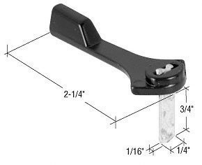 CRL Black Die Cast Latch Lever for C1131 Handle - E2161