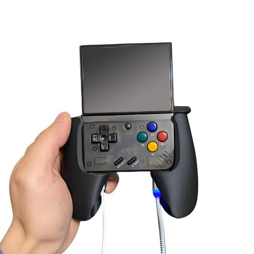 Topoo Game Controller Handle for Miyoo Mini Plus Handheld Arcade Game Console - Black