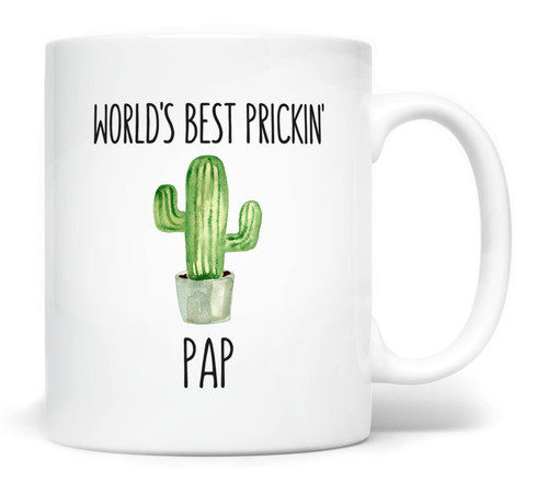 Pap Coffee Mug World's Best Prickin', 11 Fluid ounces