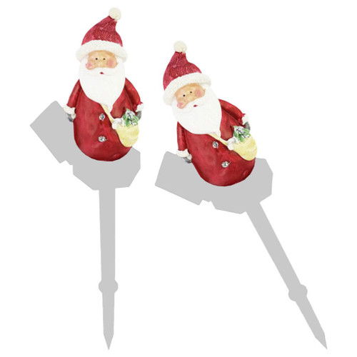 BESTOYARD Christmas Santa Solar Stake Lights 2Pcs Solar Christmas Garden Stake Lights Solar Powered Santa Claus Yard Sign LED Landscape Lighting for Patio Yard Decorations BESTOYARD Christmas Santa Solar Stake Lights 2Pcs Solar Christmas Garden Stake Lights Solar Powered Santa Claus Yard Sign LED Landscape Lighting for Patio Yard Decorations