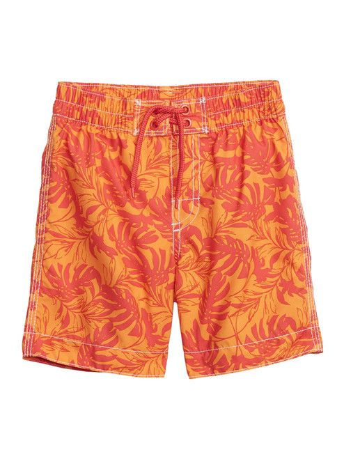 GAP Boys Swim Trunk LETTERMEN Orange 3-6M
