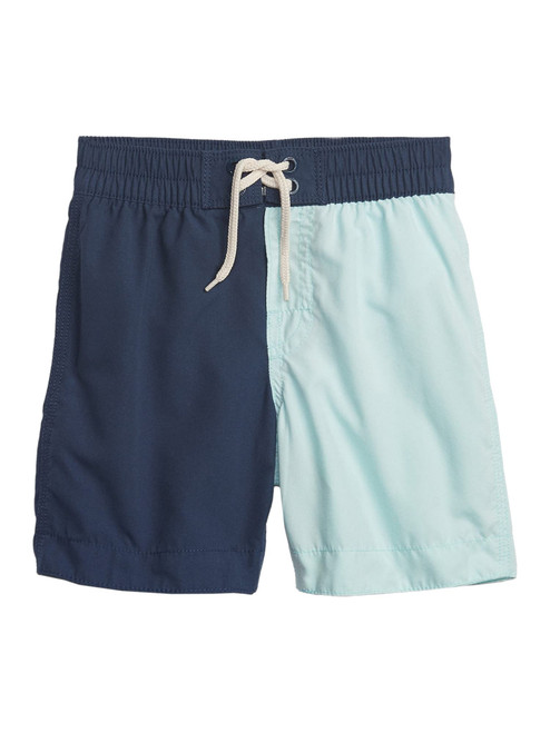 GAP Baby-Boys Swim Trunk Blue Shade 4YRS