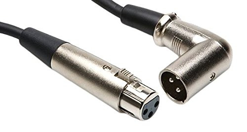 Hosa XRR105 5' Cable XLR3F to XLR3M RA