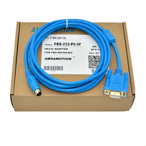 GOOFFY FBS-232P0-9F Applicable PLC Programming Cable FBS Series Communication Data Download line RS232 Interface Cable
