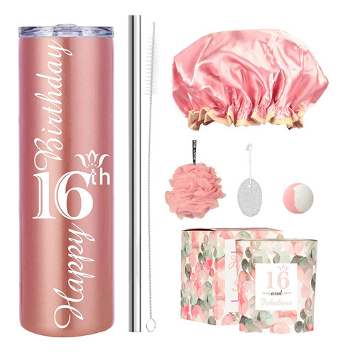 MEANT2TOBE 16th Birthday Gifts for Girl, Happy 16th Birthday Gift, 16 Birthday Gifts, Sweet Sixteen Birthday Girl, 16th Birthday Decorations, 16th Birthday Tumblers, 16th Birthday Party Supplies MEANT2TOBE 16th Birthday Gifts for Girl, Happy 16th Birthday Gift, 16 Birthday Gifts, Sweet Sixteen Birthday Girl, 16th Birthday Decorations, 16th Birthday Tumblers, 16th Birthday Party Supplies