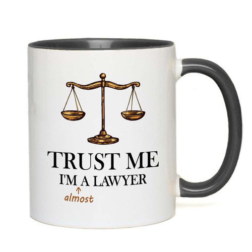 Bubble Hugs Lawyer 2Tone Mug Pink - Almost a Lawyer - Law Student Law School Advocate Beverage Case Attorney Legal Court Judge Prosecutor Defendant Jury Bubble Hugs Lawyer 2Tone Mug Pink - Almost a Lawyer - Law Student Law School Advocate Beverage Case Attorney Legal Court Judge Prosecutor Defendant Jury