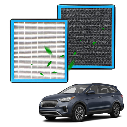 1*HEPA Cabin Air Filter replacement CF11819 Compatible with Hyundai Azera,Santa FE,Santa FE XL,Sonata;Kia Cadenza,Optima,Sedona;Chevrolet Equinox,Captiva Sport;GMC Terrain;Saturn Vue 1*HEPA Cabin Air Filter replacement CF11819 Compatible with Hyundai Azera,Santa FE,Santa FE XL,Sonata;Kia Cadenza,Optima,Sedona;Chevrolet Equinox,Captiva Sport;GMC Terrain;Saturn Vue