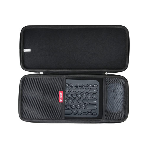 Hermitshell Hard Travel Case for Logitech K380 Wireless Keyboard + M355 Pebble Mouse Combo