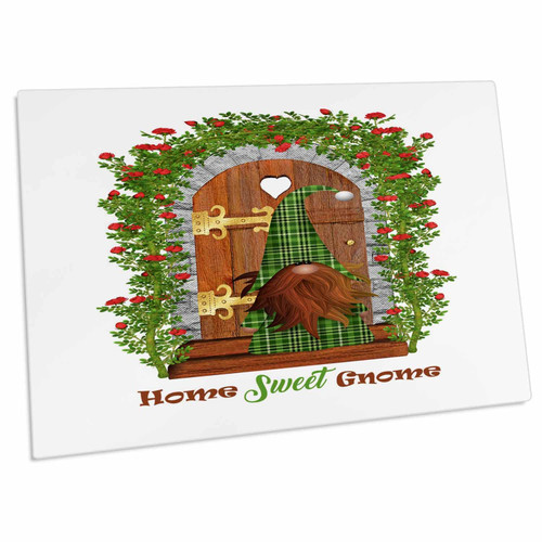 3dRose Home Sweet Gnome Home Sweet Home Red Flowers, 3dramm - Desk Pad Place Mats (dpd-349565-1) 3dRose Home Sweet Gnome Home Sweet Home Red Flowers, 3dramm - Desk Pad Place Mats (dpd-349565-1)