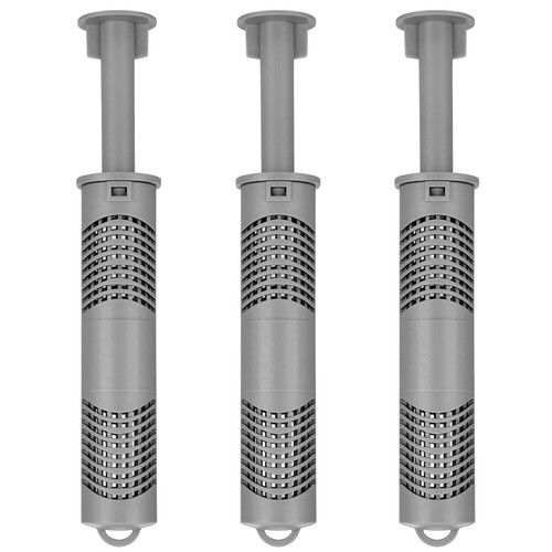 HOTSPRING HOTUB Spa Mineral Ion Cartridge Sticks Brings Fresh and Crystal Clear Spring Water to Your Hot Tub(3, Gray)